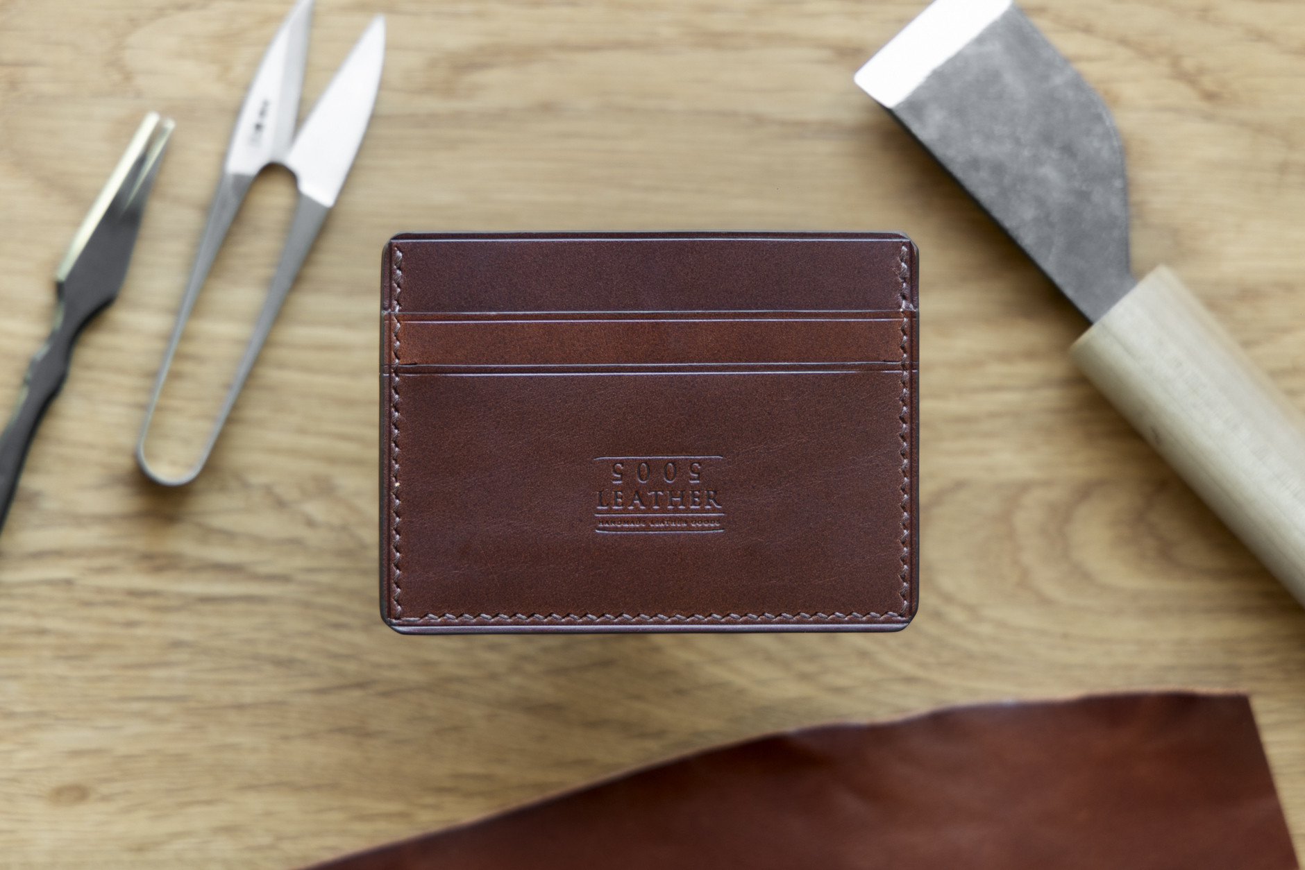 Card Holder - Dark Brown
