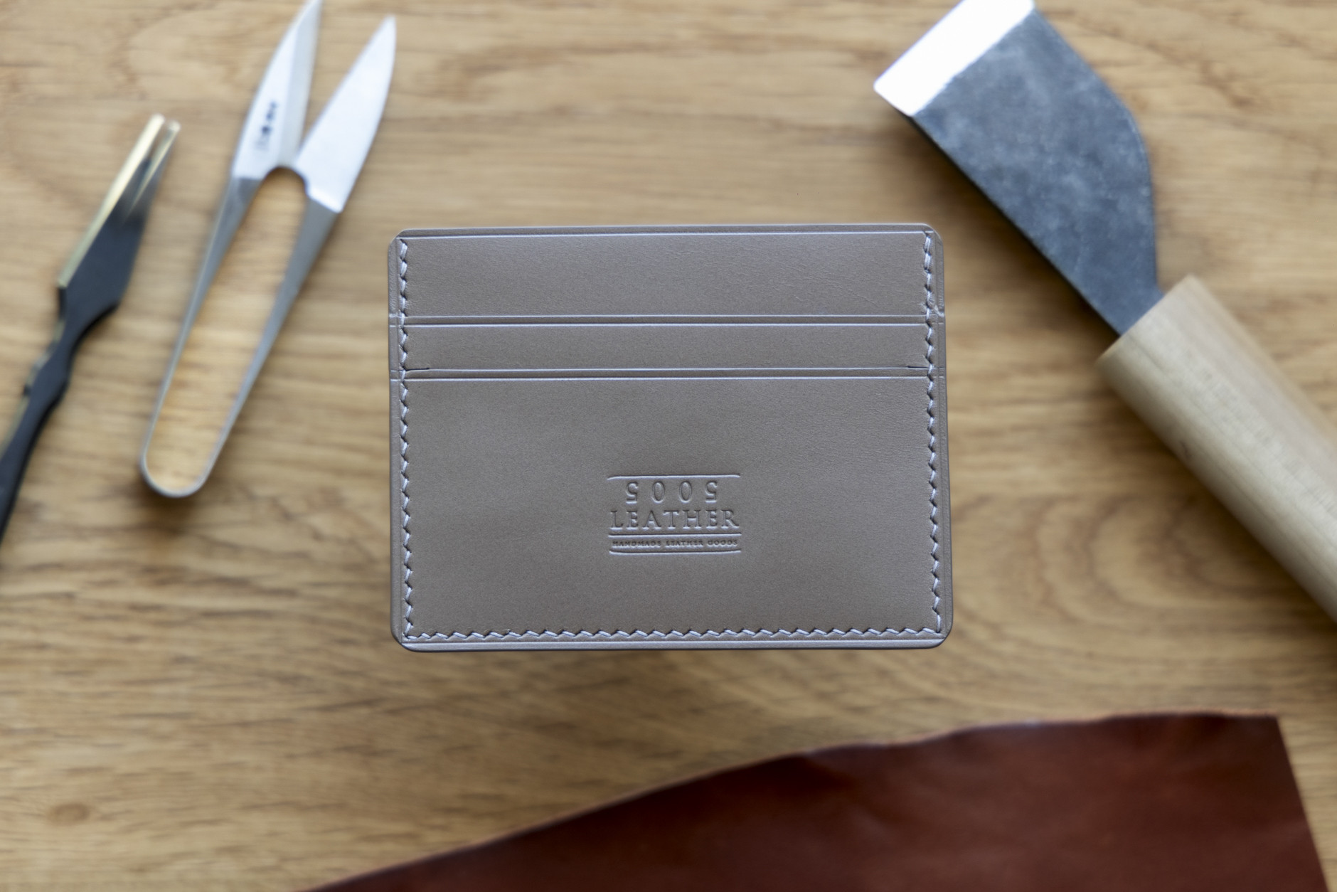 Card Holder - Taupe