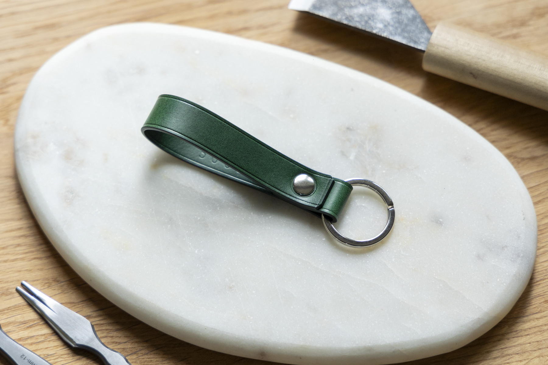 Simple Keychain - Green